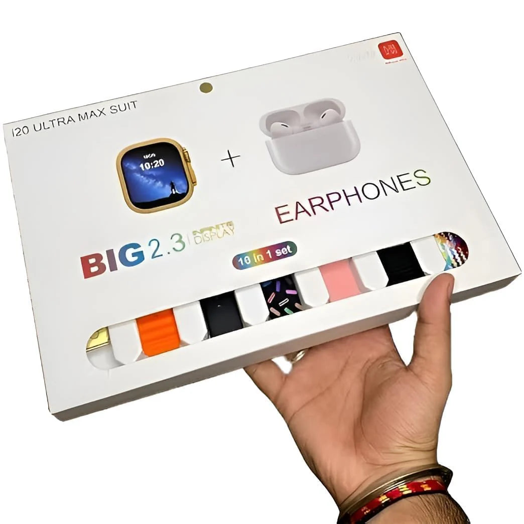 i20 Ultra Max Smart Watch 10-in-1