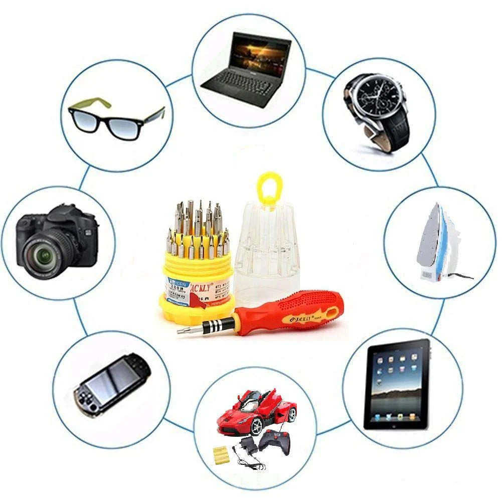 31-in-1 Precision Screwdriver Tool Kit