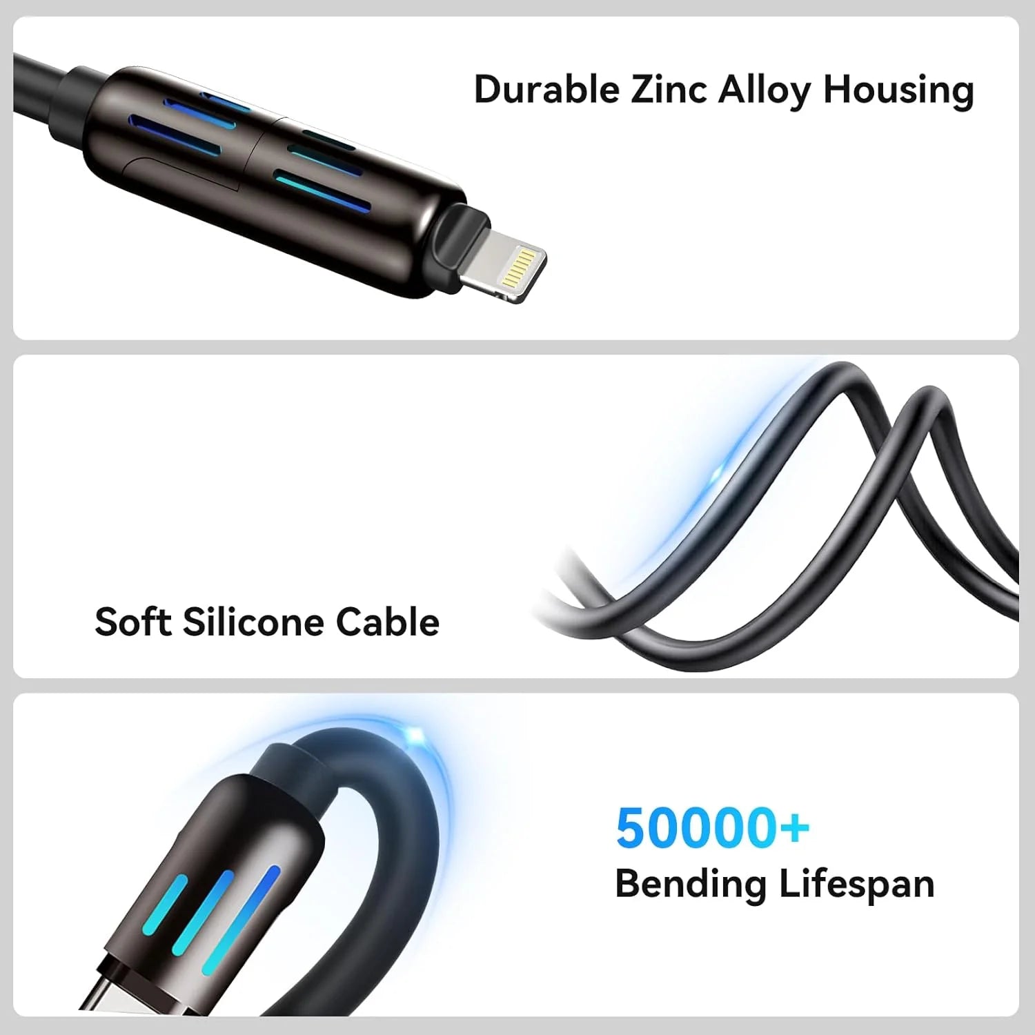4-in-1 Multi USB Charging Cable