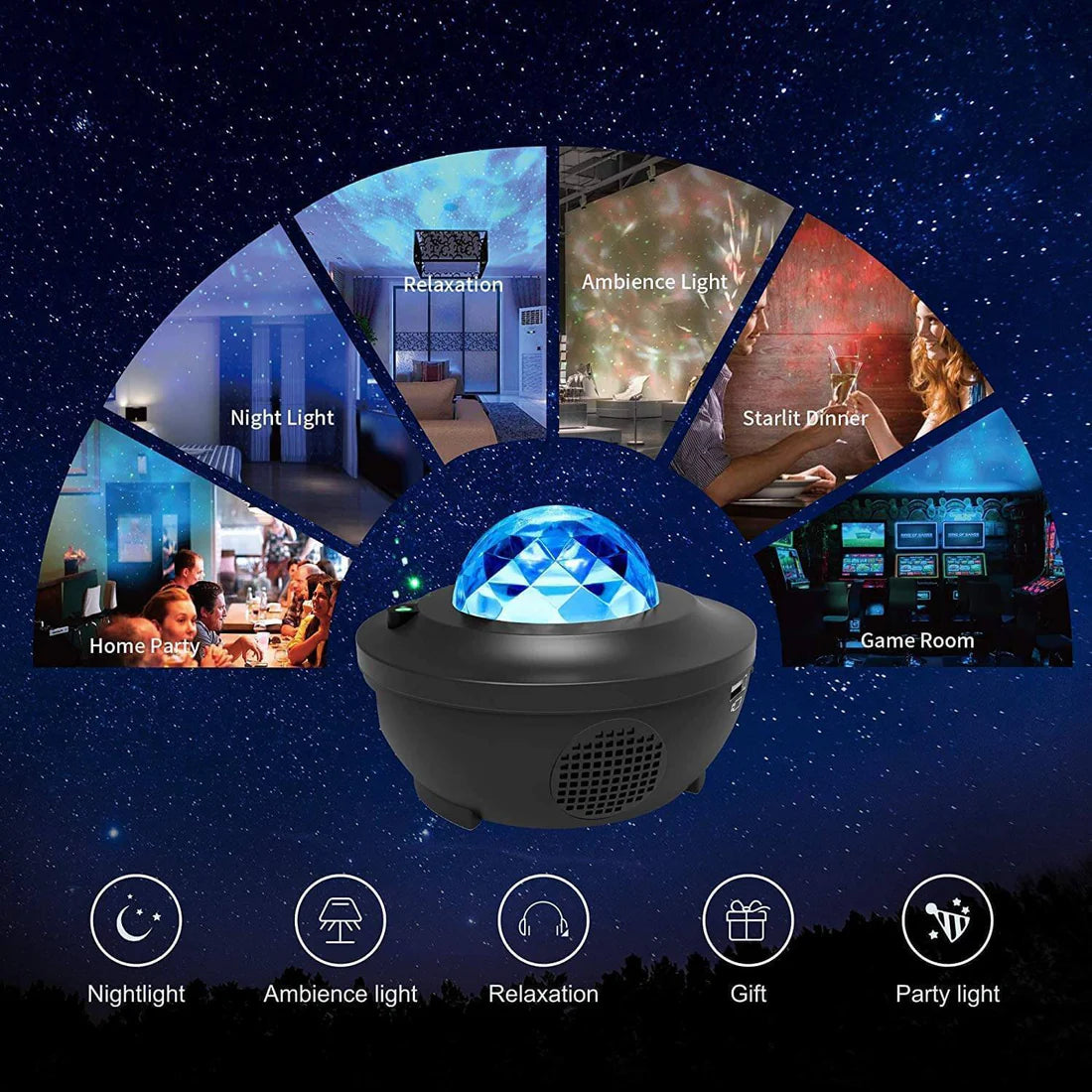 Galaxy Night Projector