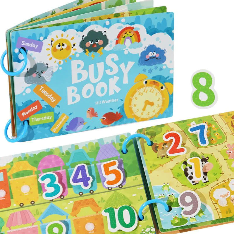 Kids Educational Busy Book