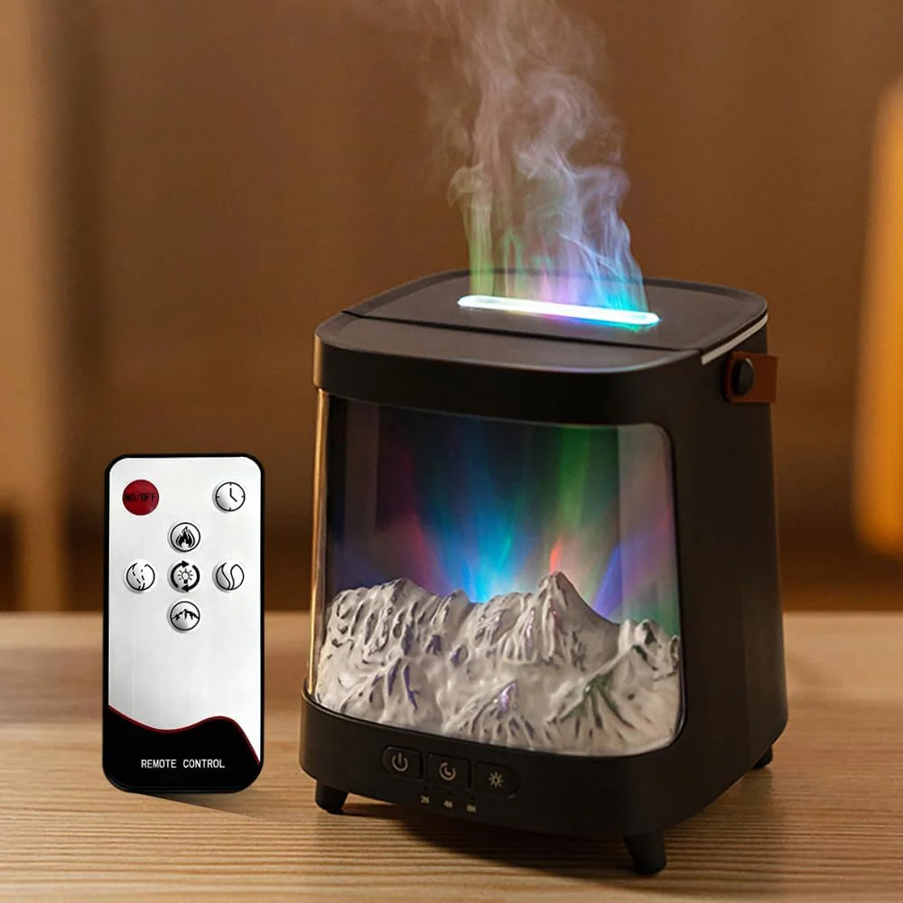 LED Flame Effect Aroma Diffuser