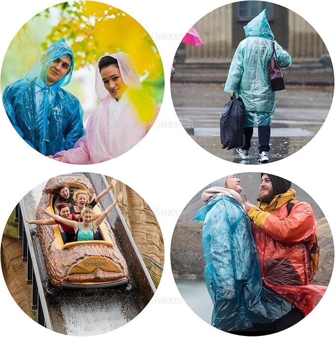 Portable Emergency Raincoat in Keychain Ball