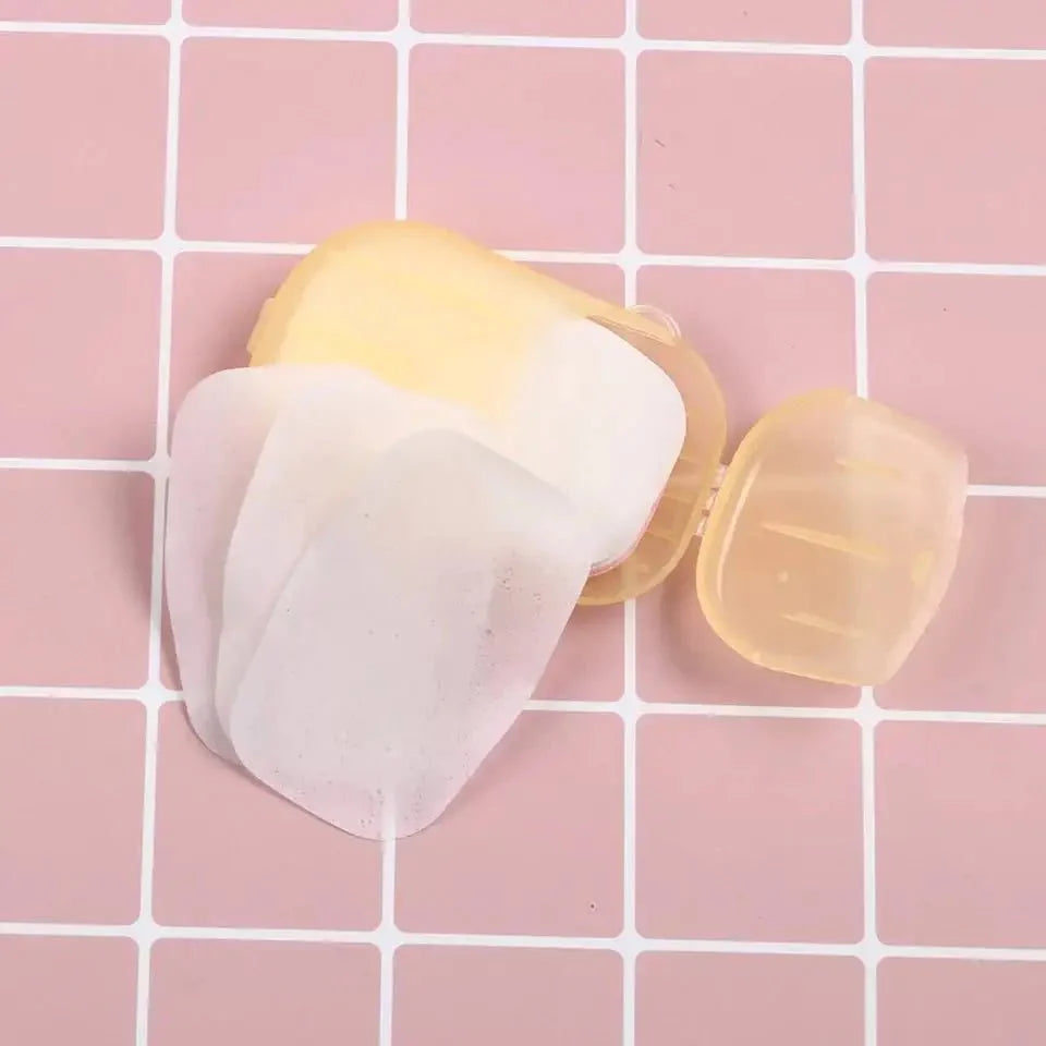 Portable Travel Paper Soap Sheets