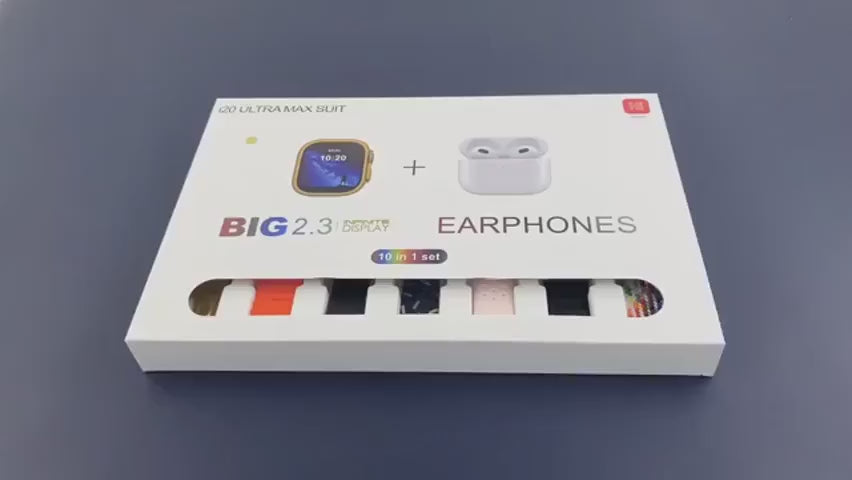 i20 Ultra Max Smart Watch 10-in-1